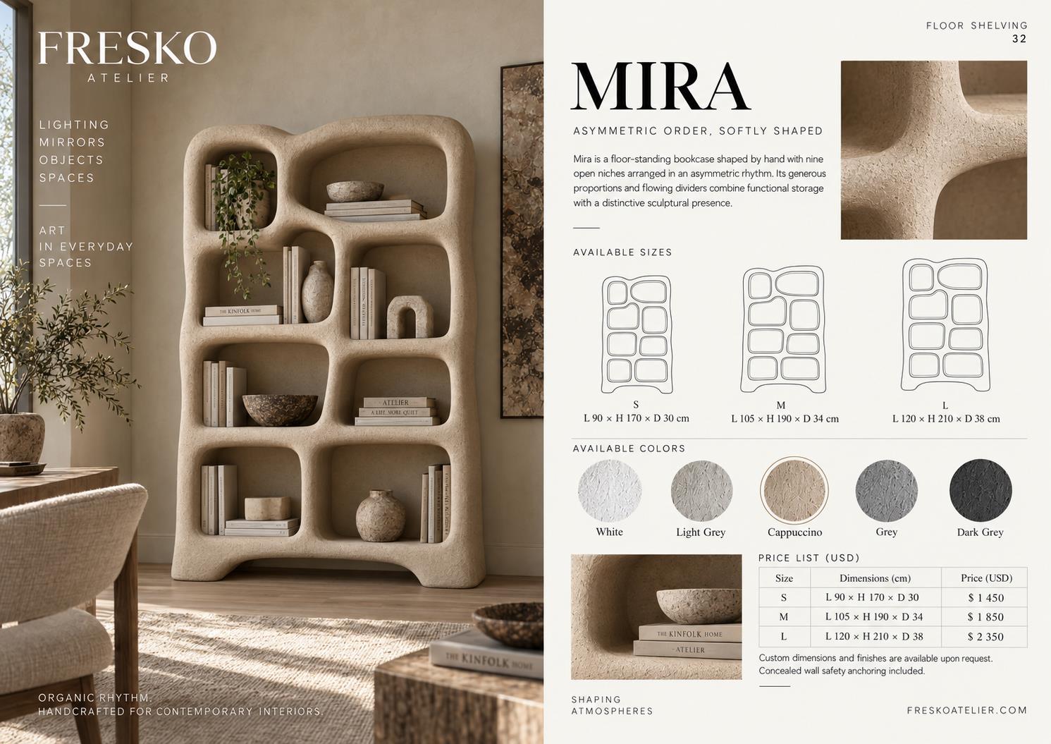 MIRA — Shelving & bookcases