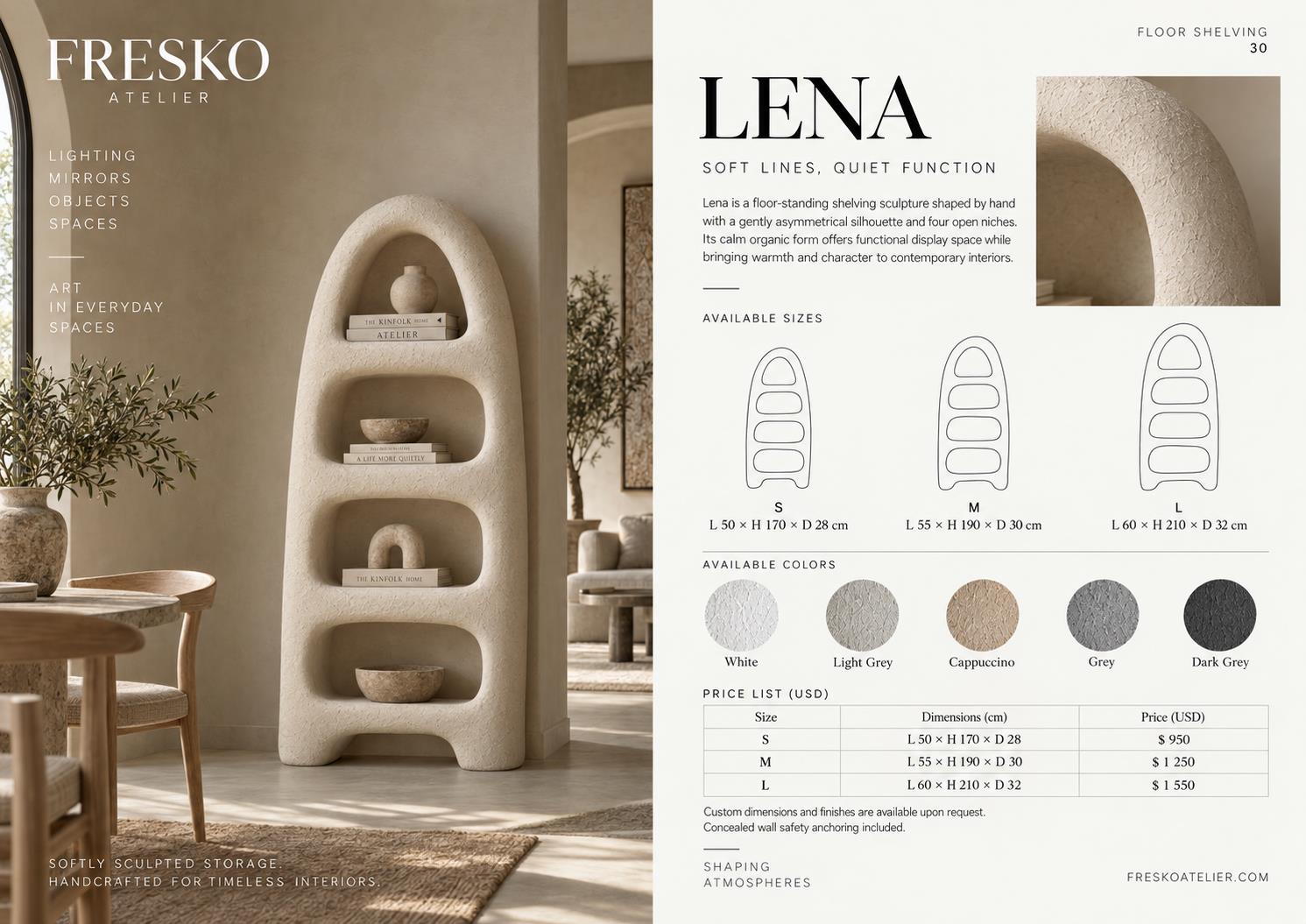 LENA — Shelving & bookcases