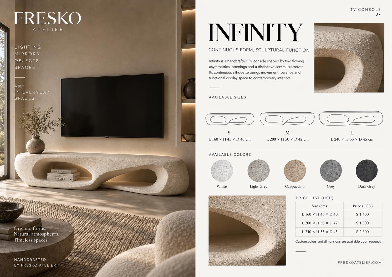 INFINITY — TV consoles