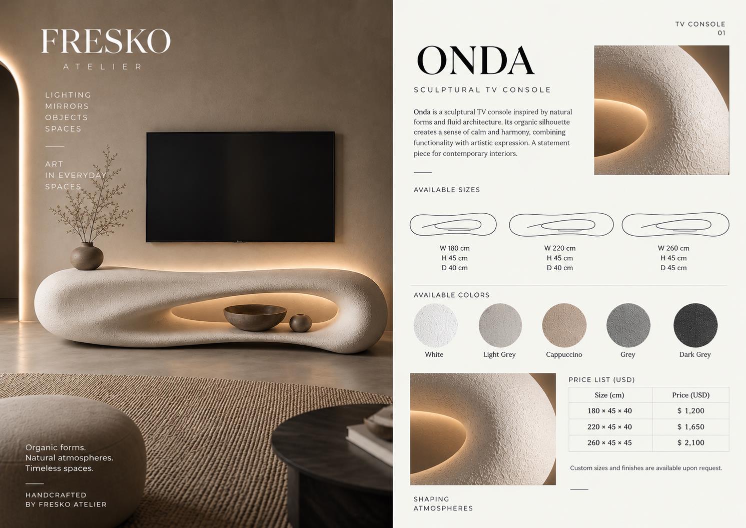 ONDA — TV consoles