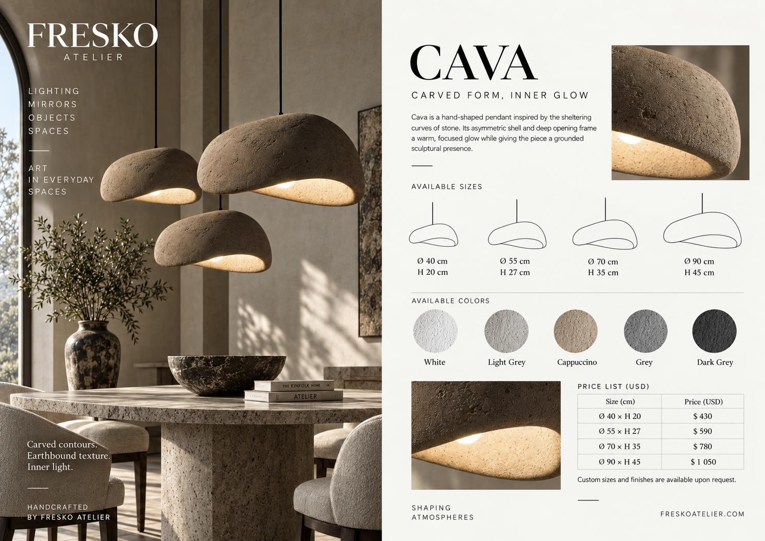 CAVA — Pendant lights