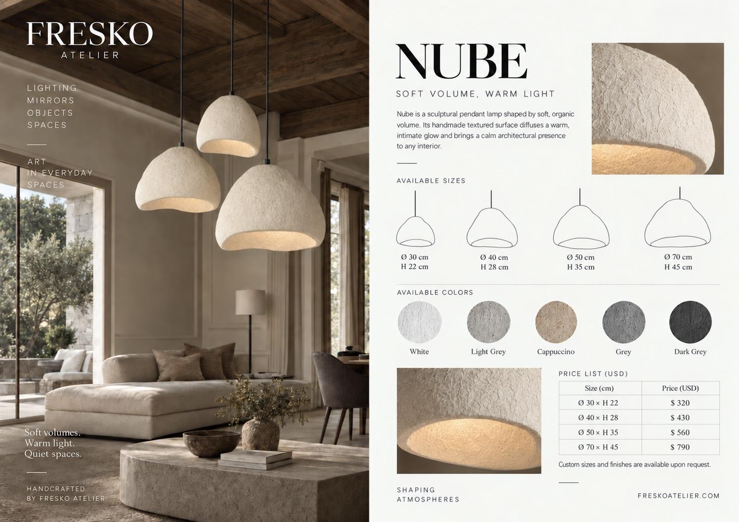 NUBE — Pendant lights