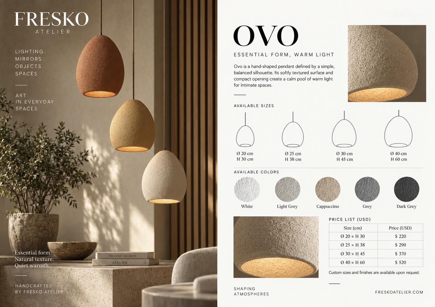 OVO — Pendant lights
