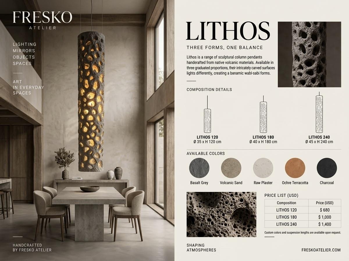 LITHOS — Pendant lights