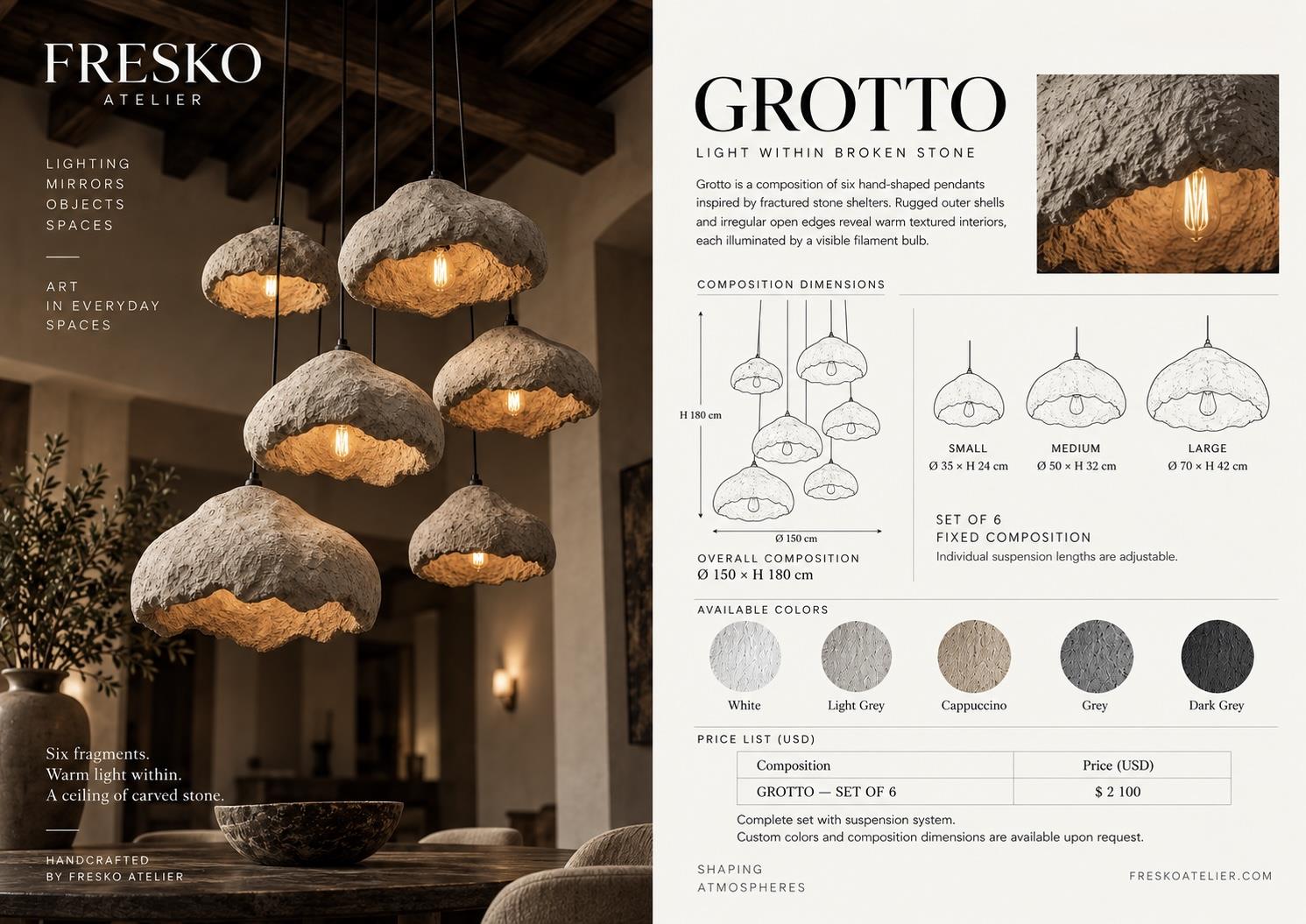 GROTTO — Lighting compositions