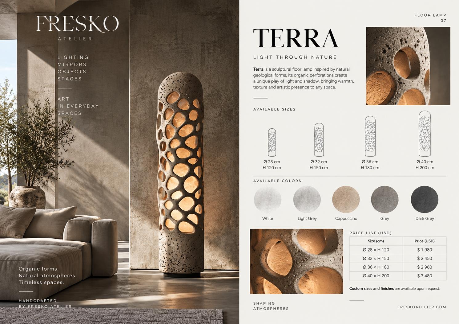 TERRA — Floor lamps