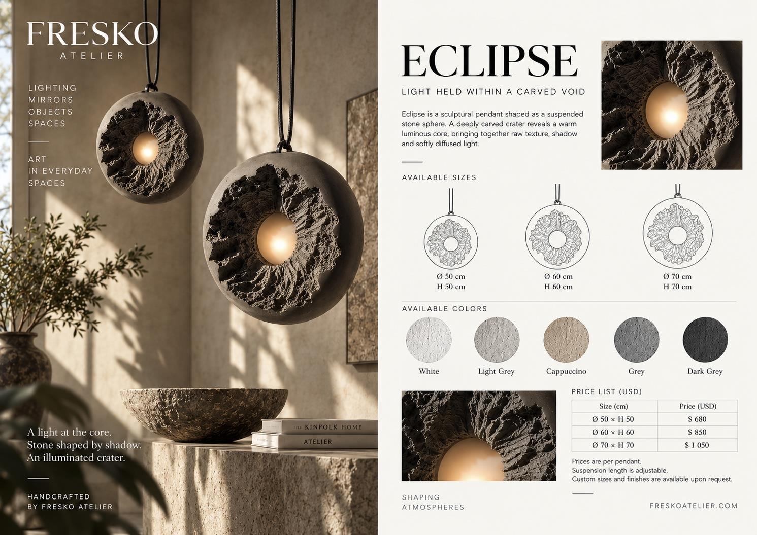 ECLIPSE — Pendant lights