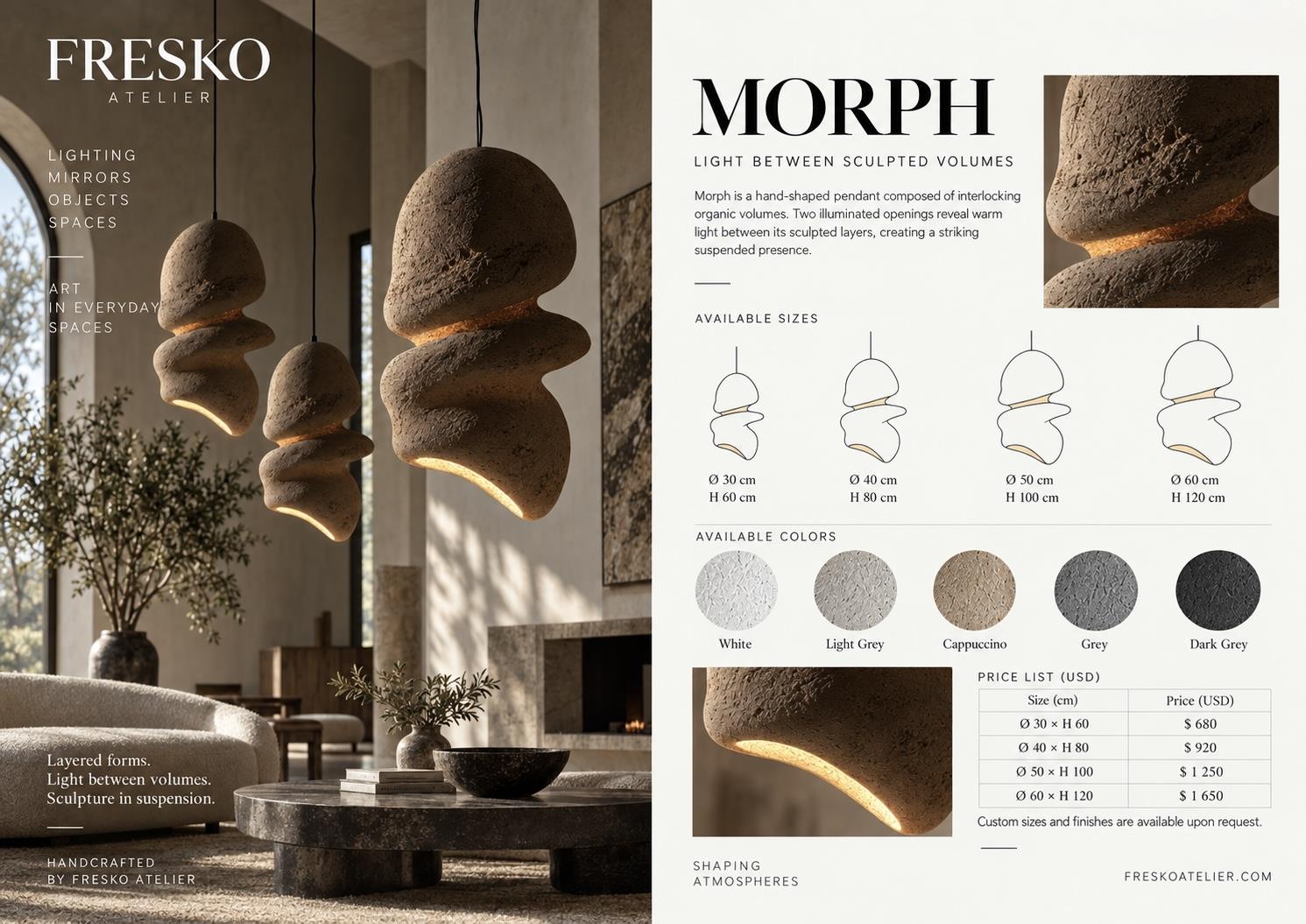 MORPH — Pendant lights
