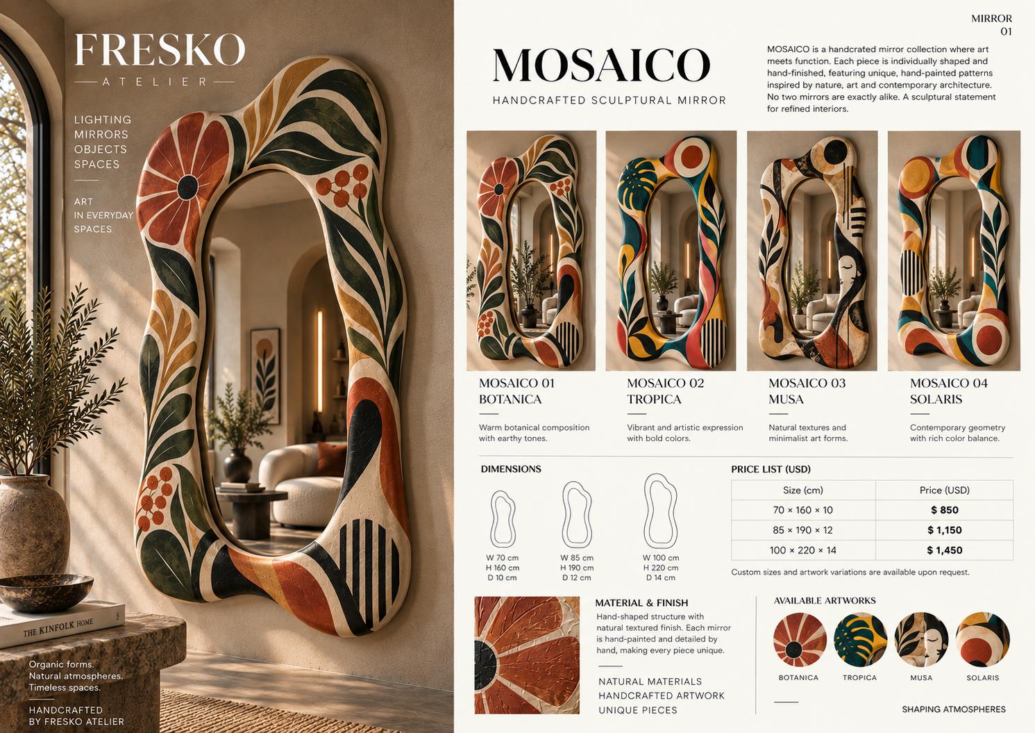 MOSAICO — BOTANICA — Mirrors