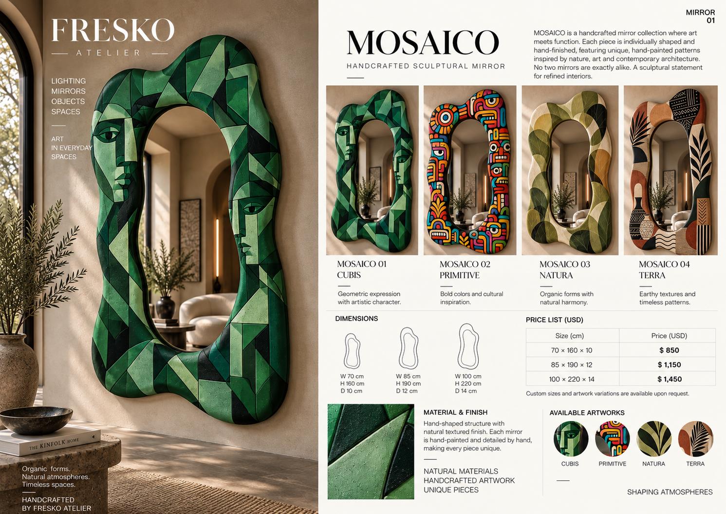 MOSAICO — CUBIS — Mirrors